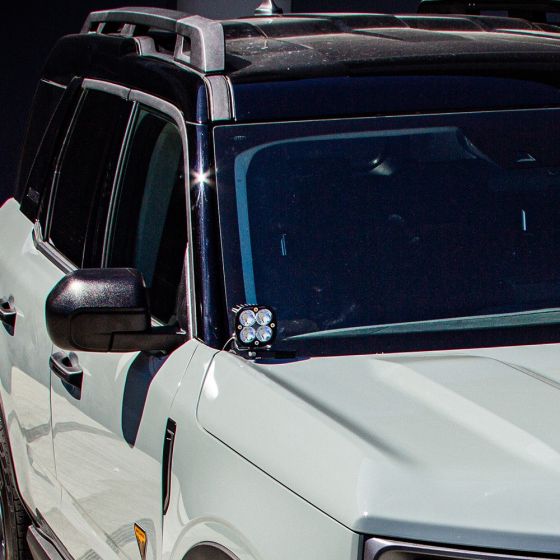 Buy Baja Designs Ford Bronco Sport A-Pillar Kit Squadron Pro Clear by Baja Designs for only $561.95 at Racingpowersports.com, Main Website.