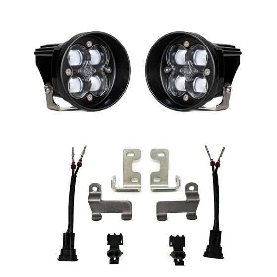 Buy Baja Designs Toyota Rav4 16-On Highlander 14-19 FPK Squadron SAE Clear by Baja Designs for only $436.95 at Racingpowersports.com, Main Website.