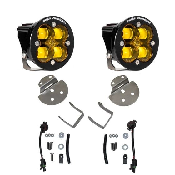 Buy Baja Designs GMC Sierra 3500 15-19 Squadron SAE Amber FPK Pair LED Fog Light Kit by Baja Designs for only $492.95 at Racingpowersports.com, Main Website.
