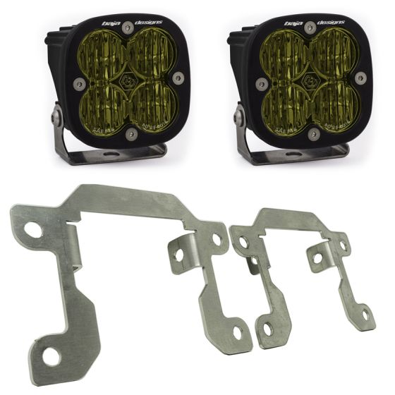 Buy Baja Designs Ford Ranger 2019 Squadron SAE Amber Pair LED Fog Kit by Baja Designs for only $422.95 at Racingpowersports.com, Main Website.