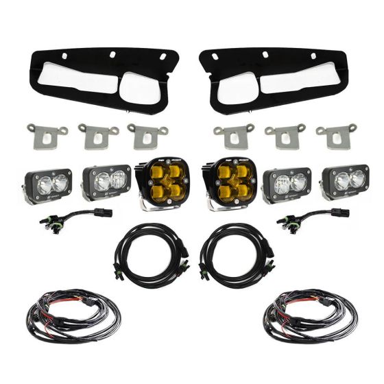 Buy Baja Designs Bronco Baja Amber SAE Fog Pocket Kit 21-Up Ford Bronco by Baja Designs for only $1,171.95 at Racingpowersports.com, Main Website.