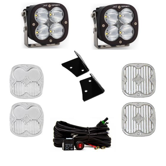Buy Baja Designs Jeep JK XL Sport Spot A-Pillar Kit by Baja Designs for only $483.95 at Racingpowersports.com, Main Website.