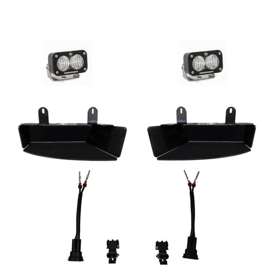 Buy Baja Designs Dodge Ram Light Kit For Ram 2500 3500 19-On FPK S2 Sport W C White by Baja Designs for only $439.95 at Racingpowersports.com, Main Website.