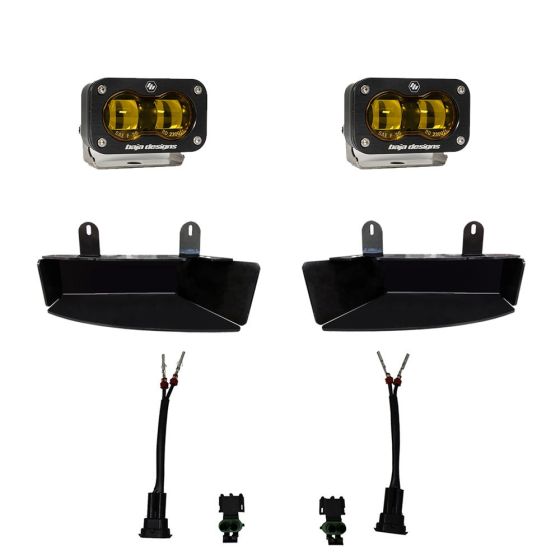 Buy Baja Designs Ram 2500/3500 19-Pres S2 SAE Fog Kit Amber by Baja Designs for only $471.95 at Racingpowersports.com, Main Website.