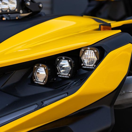 Buy Baja Designs Can-Am Maverick R Triple S1 Headlight Kit by Baja Designs for only $954.95 at Racingpowersports.com, Main Website.