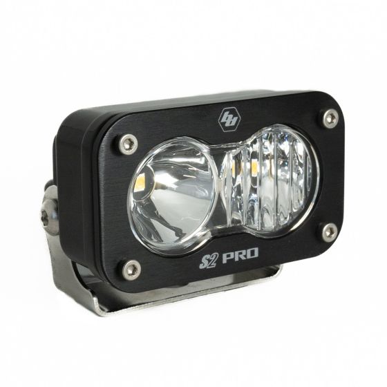 Buy Baja Designs LED Work Light Clear Lens Driving Combo Pattern S2 Pro by Baja Designs for only $183.95 at Racingpowersports.com, Main Website.