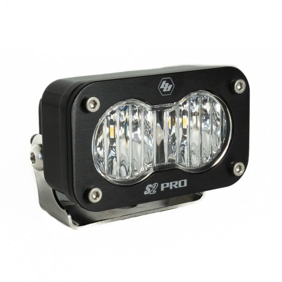 Buy Baja Designs LED Work Light Clear Lens Wide Driving Pattern S2 Pro by Baja Designs for only $183.95 at Racingpowersports.com, Main Website.
