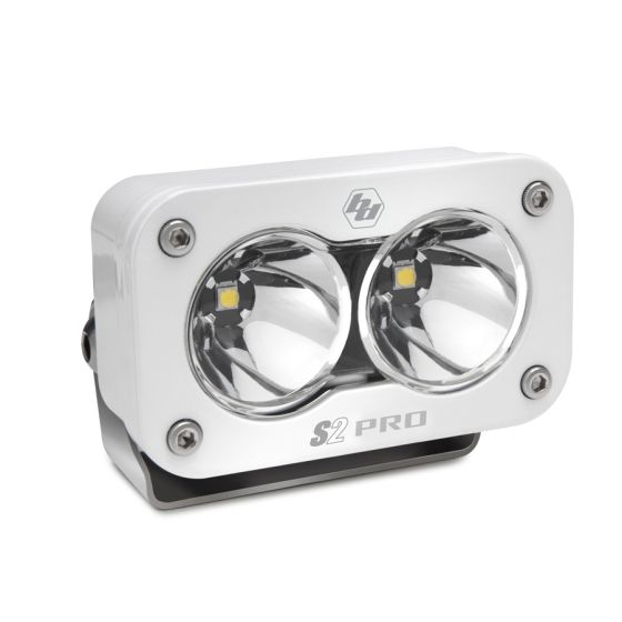 Buy Baja Designs LED Light Spot Pattern Clear White S2 Pro by Baja Designs for only $198.95 at Racingpowersports.com, Main Website.