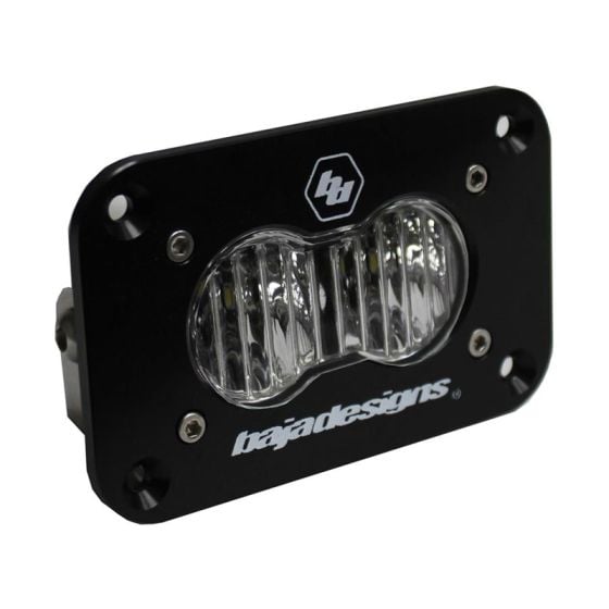 Buy Baja Designs S2 Sport Universal LED Wide Cornering Light Flush by Baja Designs for only $138.95 at Racingpowersports.com, Main Website.