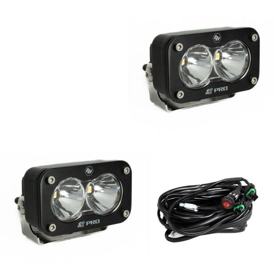 Buy Baja Designs LED Light Pods Spot Pattern Pair S2 Pro Series by Baja Designs for only $356.95 at Racingpowersports.com, Main Website.