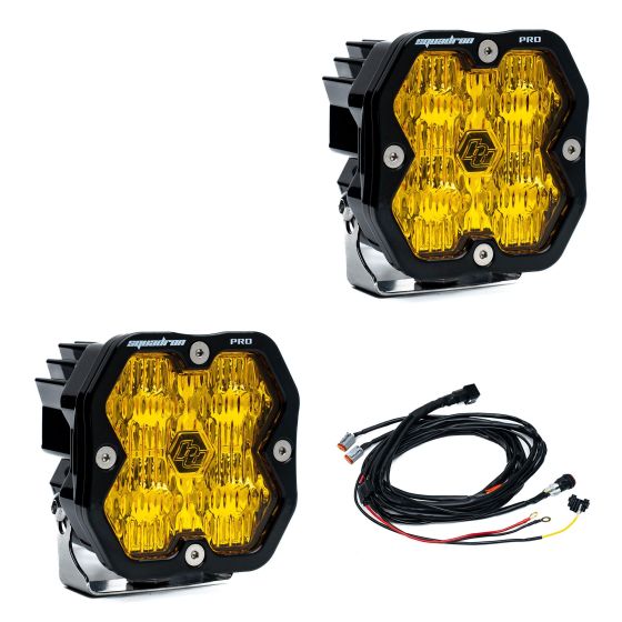 Buy Baja Designs Squadron 2.0 Pro Pair Baja Amber Wide Cornering 49-7815-2 by Baja Designs for only $497.95 at Racingpowersports.com, Main Website.