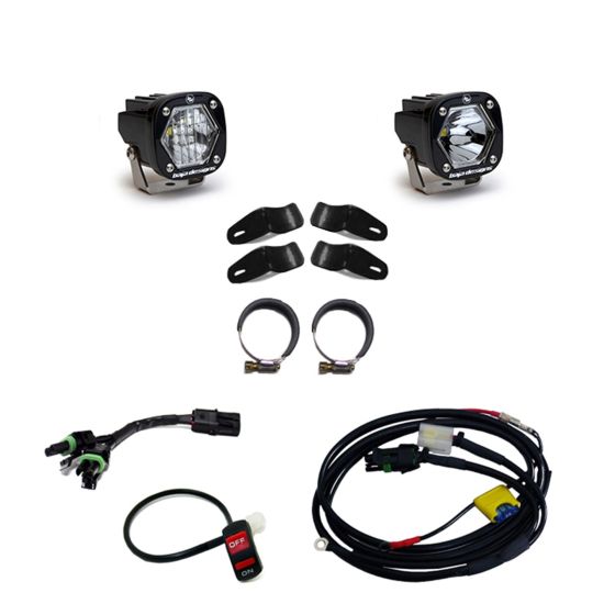Buy Baja Designs S1 Universal Moto Kit Driving Combo Baja Desgins by Baja Designs for only $366.95 at Racingpowersports.com, Main Website.