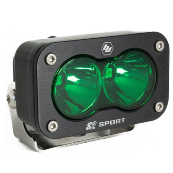 Buy Baja Designs LED Work Light Green Lens Spot Pattern S2 Sport by Baja Designs for only $135.95 at Racingpowersports.com, Main Website.