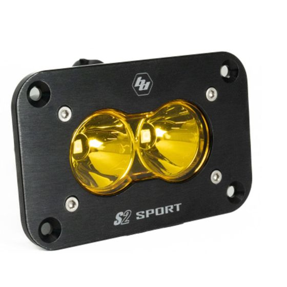 Buy Baja Designs LED Work Lt Baja Amber Lens Spot Pattern Flush Mount Each S2 Sport by Baja Designs for only $151.95 at Racingpowersports.com, Main Website.