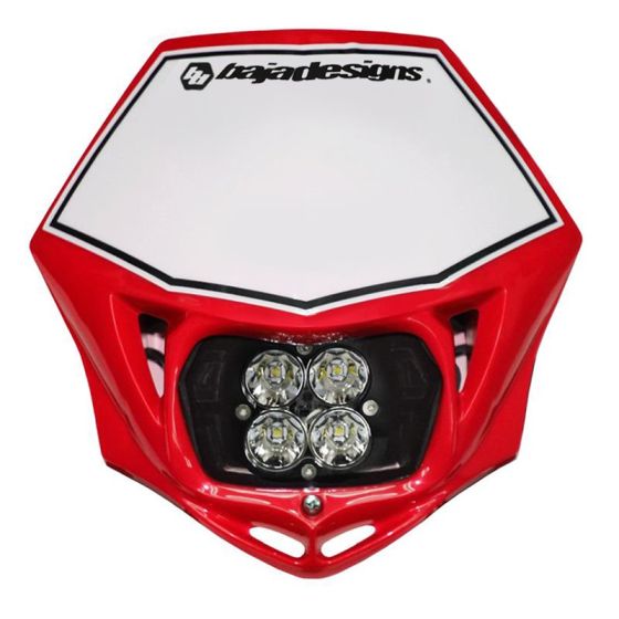 Buy Baja Designs Squadron Sport AC MC LED Race Headlight Red by Baja Designs for only $269.95 at Racingpowersports.com, Main Website.