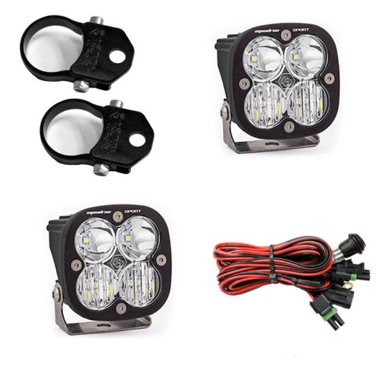 Buy Baja Designs Squadron Sport LED Light 1.75' Vertical Mount Polaris RZR XP Turbo by Baja Designs for only $338.95 at Racingpowersports.com, Main Website.