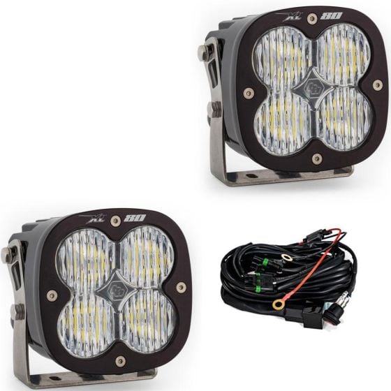Buy Baja Designs LED Light Pods Wide Cornering Pattern Pair XL80 Series by Baja Designs for only $826.95 at Racingpowersports.com, Main Website.