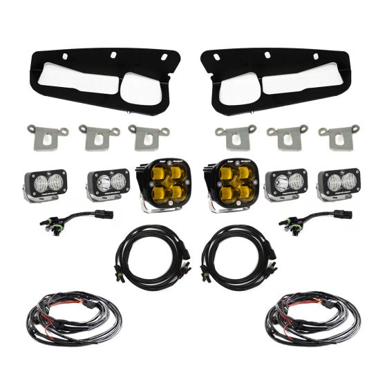 Buy Baja Designs SAE Dual S2 Sport Amber Fog Light Upfitter For Ford Bronco 2021+ by Baja Designs for only $1,166.95 at Racingpowersports.com, Main Website.