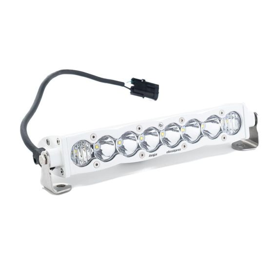 Buy Baja Designs S8 White Straight LED Light Bar 10in; Driving Combo; Clear by Baja Designs for only $397.95 at Racingpowersports.com, Main Website.