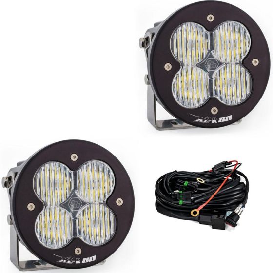 Buy Baja Designs LED Light Pods Wide Cornering Pattern Pair XL R 80 Series by Baja Designs for only $826.95 at Racingpowersports.com, Main Website.