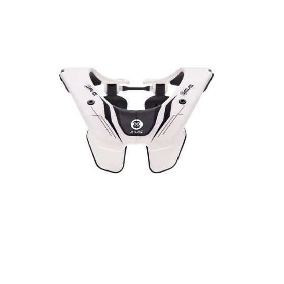 Buy Atlas Air MX Neck Brace Ghost White Medium by Atlas for only $189.95 at Racingpowersports.com, Main Website.