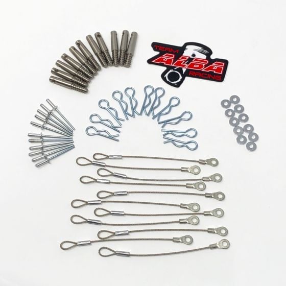 Alba Racing Can-Am Maverick X3 Clutch Cover Easy Belt Quick Release Pin Set