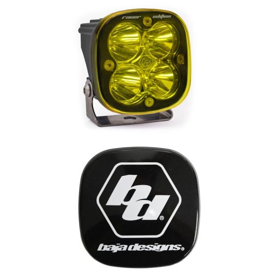 Buy Baja Designs Squadron Racer Edition Spot Amber LED Light Kit & Rock Guard Black by Baja Designs for only $289.90 at Racingpowersports.com, Main Website.