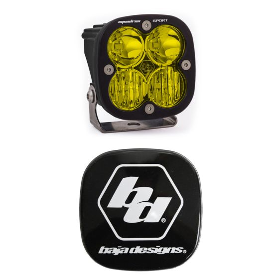 Buy Baja Designs Squadron Sport LED Driving/Combo Amber Light Kit & Rock Guard Black by Baja Designs for only $151.90 at Racingpowersports.com, Main Website.