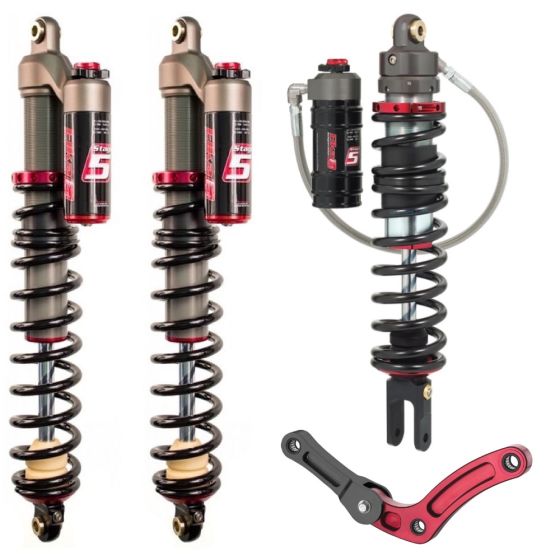 Buy ELKA Suspension STAGE 5 FRONT & REAR Shocks + LINKAGE HONDA TRX450R 2006-2013 by Elka Suspension for only $5,364.38 at Racingpowersports.com, Main Website.