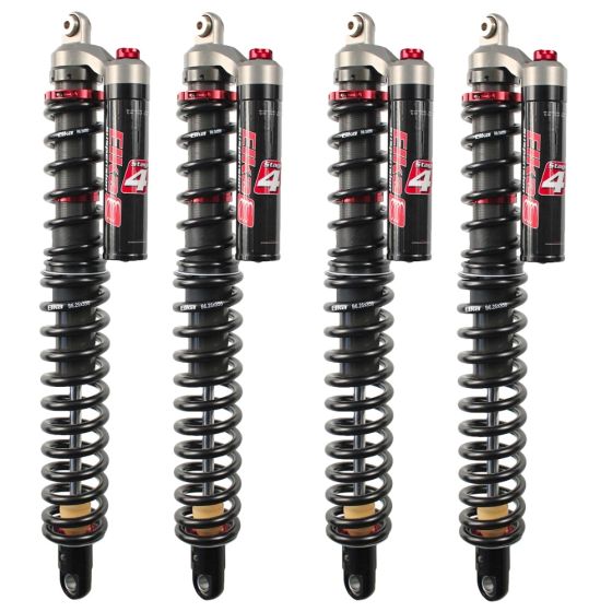 Buy ELKA Suspension STAGE 4 FRONT & REAR Shocks POLARIS RZR 800 S 2008-2014 by Elka Suspension for only $3,164.98 at Racingpowersports.com, Main Website.