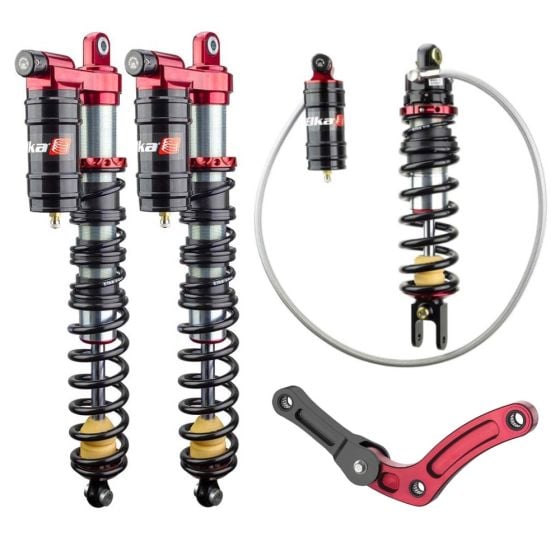 Buy ELKA Suspension LEGACY SERIES FRONT & REAR Shocks + LINKAGE HONDA TRX450R 04-05 by Elka Suspension for only $2,347.50 at Racingpowersports.com, Main Website.