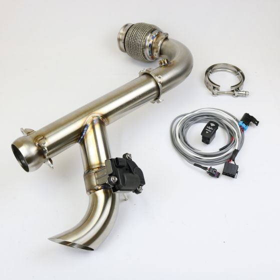 Buy Evolution Powersports EVO Shocker Side Dump Race Pipe Can-Am Maverick X3 17-2022 by Evolution Powersports for only $699.00 at Racingpowersports.com, Main Website.
