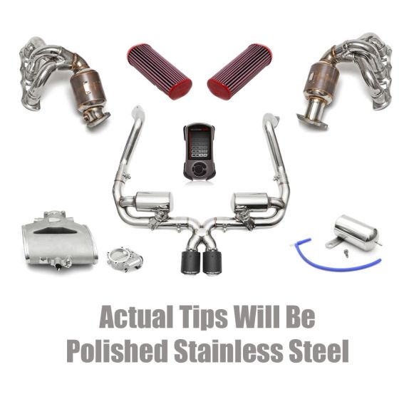 Buy Fabspeed Porsche Cayman GT4/GT420 15-16 Sport Performance Package Polished Tips by Fabspeed for only $13,717.95 at Racingpowersports.com, Main Website.