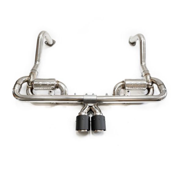 Buy Fabspeed Porsche Cayman GT4 Valvetronic Exhaust System 2015-2016 Carbon Tips by Fabspeed for only $4,630.95 at Racingpowersports.com, Main Website.