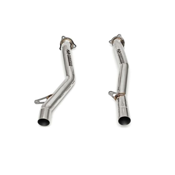 Buy Fabspeed Porsche 958.2 Cayenne S E-Hybrid Secondary Catbypass Pipes 2015+ by Fabspeed for only $1,139.95 at Racingpowersports.com, Main Website.