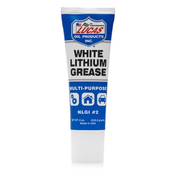 Buy Lucas Oil White Lithium Grease 1 x 8 ounce by Lucas Oil for only $8.49 at Racingpowersports.com, Main Website.