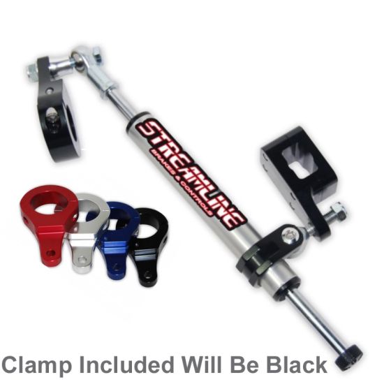 Buy Streamline 7 Way Steering Stabilizer Non Reb. Kawasaki KFX450R 08-14 Black by Streamline for only $169.99 at Racingpowersports.com, Main Website.
