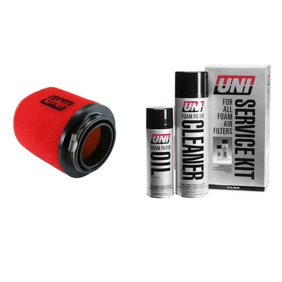 Buy Uni Dual Stage Air Filter Kit Honda Sportrax Trx400ex 99-09 Trx450r 04-05 by Uni Filter for only $50.24 at Racingpowersports.com, Main Website.