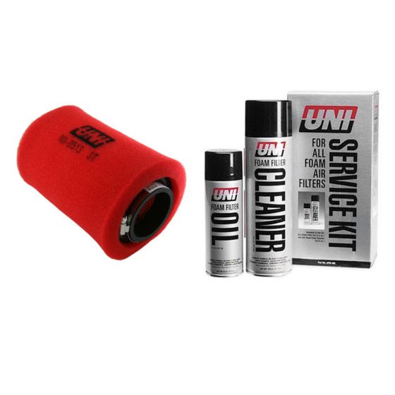 Buy UNI Filter Dual Stage Air Filter Kit Polaris Ranger RZR 4 800 Ranger RZR 800 900 by Uni Filter for only $55.24 at Racingpowersports.com, Main Website.