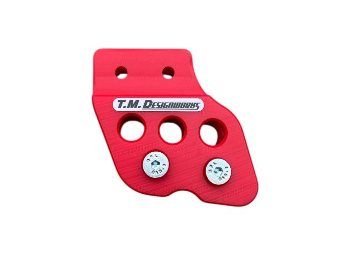 Buy TM Designworks Rear Chain Guide Red Compatible with Yamaha by TM Designworks for only $64.85 at Racingpowersports.com, Main Website.
