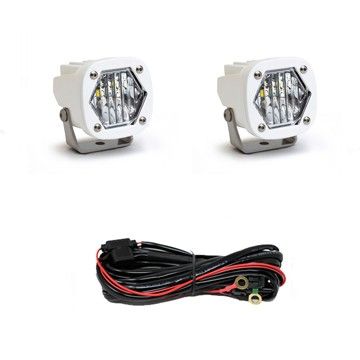 Buy Baja Designs LED Light Pod S1 Wide Cornering White Pair by Baja Designs for only $274.95 at Racingpowersports.com, Main Website.