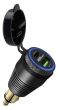 Buy Racingpowersports 30W DIN Power Adapter plug USB 3.0 12V-24V BMW Ducati Blue by RacingPowerSports for only $19.49 at Racingpowersports.com, Main Website.