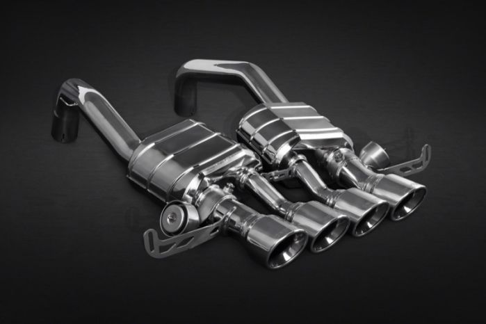 Buy Capristo Chevrolet Corvette C7/C7 Z06 Valved Exhaust System + Adapter & Remote by Capristo Exhaust for only $7,800.00 at Racingpowersports.com, Main Website.