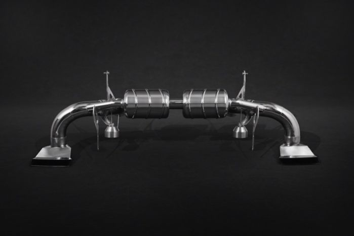 Buy Capristo Audi R8 V10 Plus 2015+ X-Pipe Exhaust System with CES-3 Remote by Capristo Exhaust for only $8,500.00 at Racingpowersports.com, Main Website.