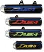 Buy Dasa Exhaust Full System Clasic Ed. Honda TRX450R 2006+ Black/Brush/Red by Dasa Racing for only $679.95 at Racingpowersports.com, Main Website.