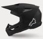 Buy Alpinestars SM3 Solid Helmet ECE06/DOT Black Matte Size M by Alpinestars for only $229.95 at Racingpowersports.com, Main Website.