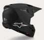 Buy Alpinestars SM3 Solid Helmet ECE06/DOT Black Matte Size M by Alpinestars for only $229.95 at Racingpowersports.com, Main Website.