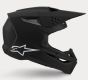 Buy Alpinestars SM3 Solid Helmet ECE06/DOT Black Matte Size M by Alpinestars for only $229.95 at Racingpowersports.com, Main Website.