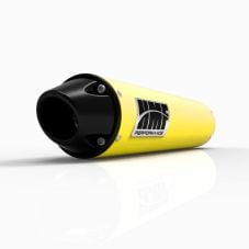 Buy HMF Slip On Exhaust for Can-Am Outlander 500-1000/MAX 12-24 Sunburst Yellow Euro by HMF Exhaust for only $429.95 at Racingpowersports.com, Main Website.