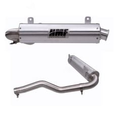 Buy HMF Slip On Exhaust for Can-Am Outlander L 15-22 Brushed w/Turn Down by HMF Exhaust for only $399.95 at Racingpowersports.com, Main Website.